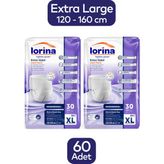 Lorina Plus XL 60 Adet Emici Külot