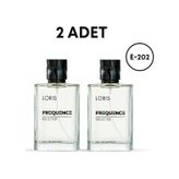 Loris E-202 Frequence Erkek Parfüm 2 x 50 ML
