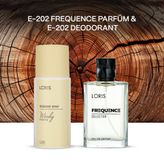 Loris E-202 Frequence Erkek Parfüm 50 Ml & E-202 Deodorant 150 Ml
