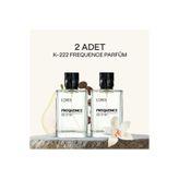 Loris K-222 Frequence 2x50 ml Kadın Parfümü