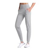 LOS OJOS Kadın Gri Yüksek Bel Jogger Eşofman Altı Joggers