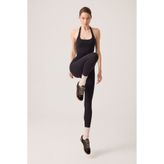 Los Ojos x Ece Siyah Halter Yaka Top Halter Tank