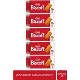 Lotus Biscoff 25×6,25 G Karamelize Mini Bisküvi x 5 - 125 gr