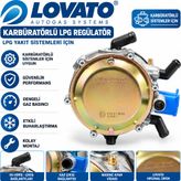 Lovato Karbüratörlü Regülatör - Lpg Beyni