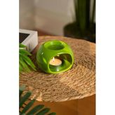Love Bundles SphereGlow Yeşil Seramik Buhurdanlık – Fresh Lime Yeşil