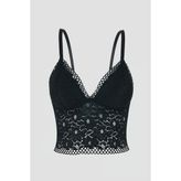 Loya Siyah Noir Bralet - 80