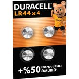 LR44 Alkalin Özel Pil (4'li paket) 1,5V (A76)