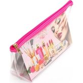 Ls Jolly Tekli Orta Boy Şeffaf Makyaj Çantası 25CMX12CMX8CM