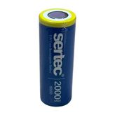 Ls Sertec 3.7V Li-Ion 18500 2000 Mah 3c Şarjlı Pil