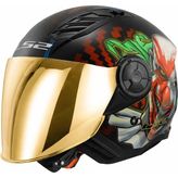 Ls2 Aırflow 2 Happy Dreams Mat Kask (Sarı Vizör) - XL - Tek Renk