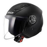 LS2 Airflow 2 Mat Siyah Motorsiklet Kaskı