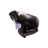 LS2 Çene Açilir Kask Strobe 2 Parlak Siyah L