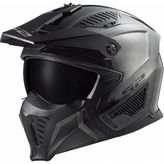 Ls2 Drıfter Jeans Kask (Siyah Vizör) - M - Tek Renk
