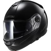 LS2 FF325 Strobe Çene Açılır Siyah Motosiklet Kaskı