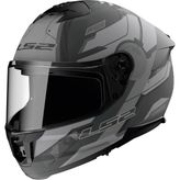 LS2 Gri Stream 2 Shadow Kask S Beden Özellikli Motorsiklet Aksesuarı Yüksek Koruma Sağlar