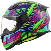 LS2 Kıd Svent Mavi-Yeşil Çocuk Kask