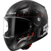 Ls2 Rapıd 2 Clawn Kapalı Kask Mat Siyah-gri-kırmızı 2X-LARGE