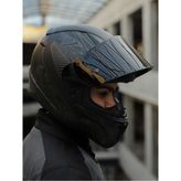 LS2 Rapıd 2 Crypt Kapalı Kask Mat Siyah Mikrometrik Çene Bağlantısı ile Güvenli S Kullanım - Tek Renk