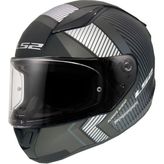 LS2 Rapid 2 Extra Mat Siyah Gri Full Face Motorsiklet Kaskı