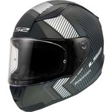 LS2 Rapid 2 Extra Mat Siyah Gri Full Face Motorsiklet Kaskı