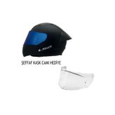 Ls2 Rapıd 2 Mat Siyah Kask Şeffaf Kask Camı Hediyeli