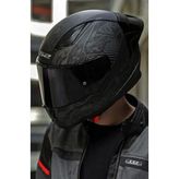 LS2 Rapıd 2 Race Crypt Mat Siyah Kask M Beden Tek Renk Özellikli Motorsiklet Aksesuarı