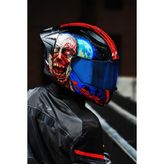 LS2 Rapıd 2 Race Zombıe Siyah-Kırmızı Kask S Beden Özellikli Motorcu Aksesuarı