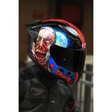 LS2 Rapıd 2 Race Zombıe Siyah - Kırmızı Kask XL Beden ile Güçlü Koruma ve Şık Tasarım
