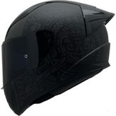 Ls2 Rapıd 2 Takaroa Mat Siyah Kask Renkli Cam+Spoiler - XL