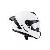 LS2 Rapid 3 Beyaz Full Face Motor Kaskı