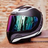 LS2 Rapid Deeper Full Face Gökkuşağı Vizörlü Motosiklet Kaskı