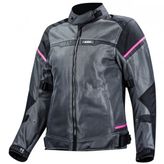 Ls2 Rıva Kadın Mont Sıyah-Grı-Pembe
