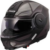 Ls2 Scope 2 Axis Çene Açılır Kask - 2XL - Mat Siyah