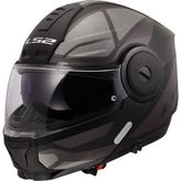 Ls2 Scope 2 Axıs Mat Siyah-Tıtanıum Çene Açılır Kask - 2XL