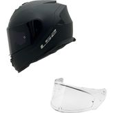 LS2 STORM 2 KASK SİYAH CAM MAT SİYAH