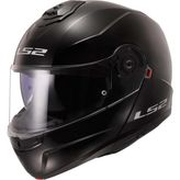 Ls2 Strobe 2 Parlak Siyah Kask M Beden Yüksek Performanslı Hipoalerjenik İç Pedler ile Konforlu