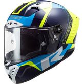 LS2 Thunder Racing 1 Mavi-Neon Sarı Kaskı