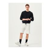 LTB 0112186163610680000 Basic Bisiklet Yaka Siyah Sweatshirt