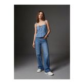 Ltb Anesha Mid Indigo Bluz
