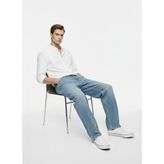 Ltb DOROLI Uzun Kollu Regular Basic Beyaz Erkek Gömlek - 2XL