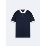LTB Erkek Basıc Polo Yaka Regular Lacivert T-shırt