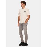 LTB Erkek Loose Bej T-shırt - M