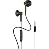 Lucatech Samsung Huawei Xiaomi Uyumlu 3.5 mm Jack Mikrofonlu Kulaklık - Siyah