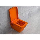 Lucco Loop Parlak Turuncu 53 cm Asma Klozet