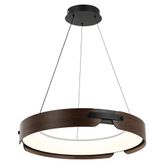 Lucea Aisa 58'lik Ledli Siyah Avize 95W 3000-6000K