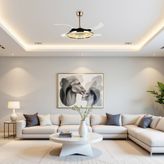 Lucea Bosa Ledli Fanlı Avize 71W 3000-6000K