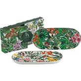 Lucky Art Violette Bone 2'li Oval Tabak Seti