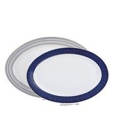 Lucky Art Wılhemla Bone Serısı 2'li Oval Tabak Seti