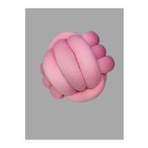 Lucky Kids DEKORATİF DÜĞÜM TOP YASTIK ŞEKER PEMBE