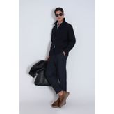 Lufian Barena Erkek Basic Gömlek Slim Fit Lacivert